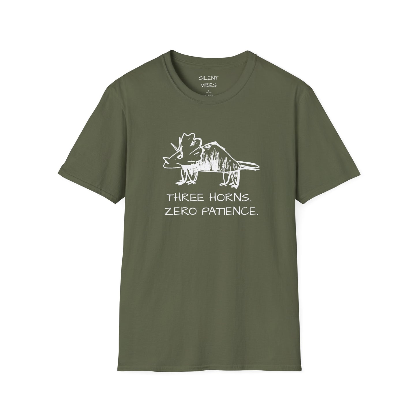 Three Horns Zero Patience Tee