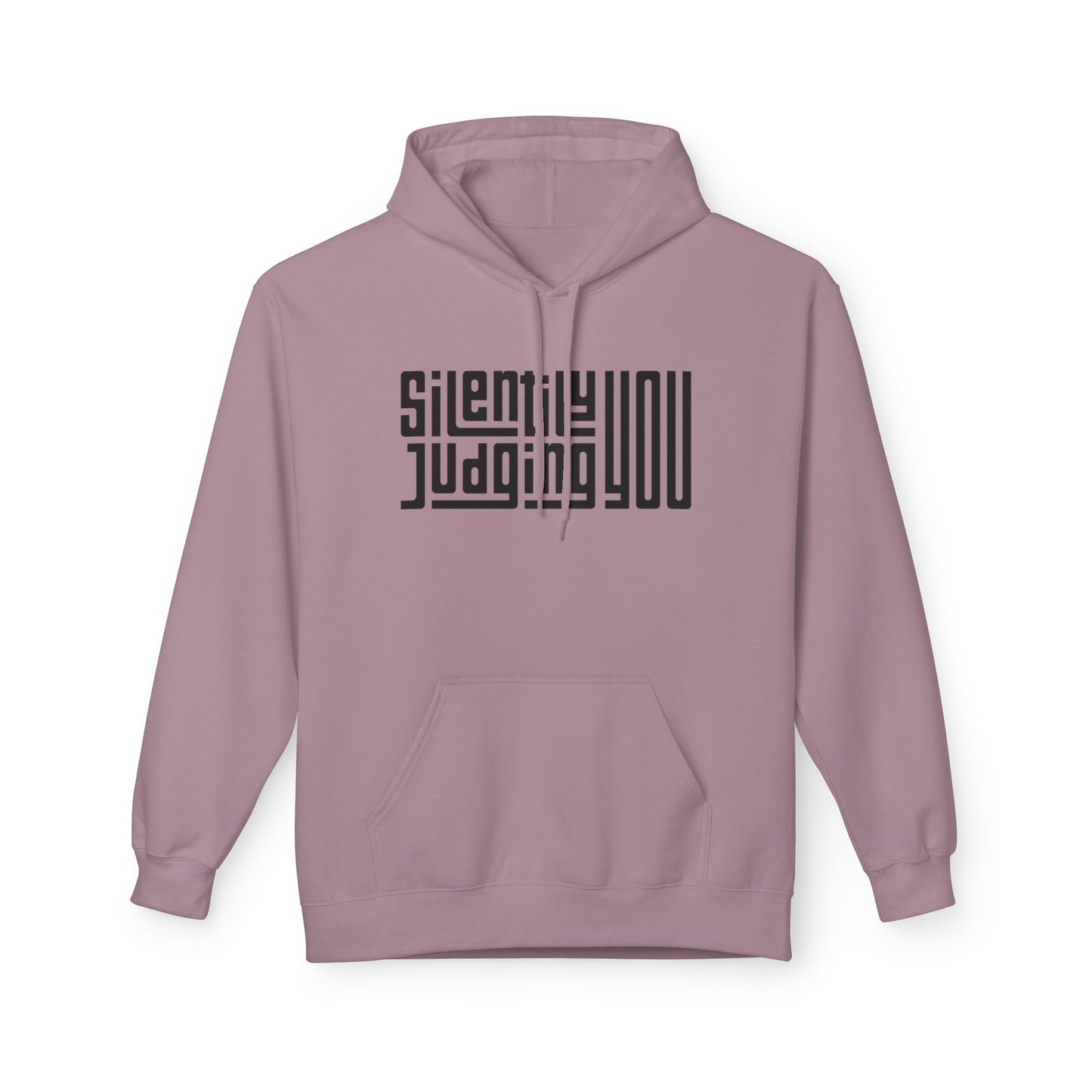 Silently Judging You Fleece Hoodie