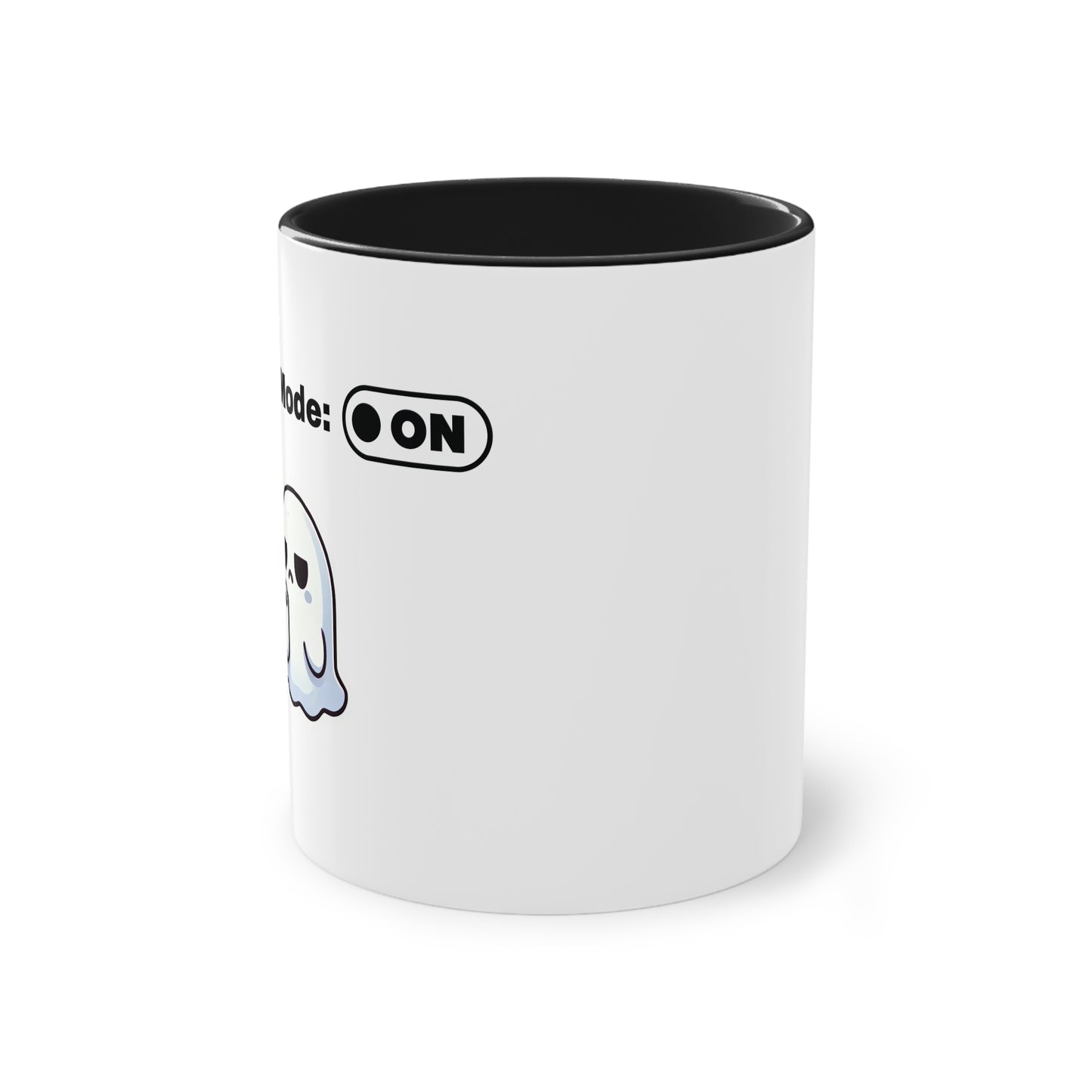 Ghost Mode Mug – Funny Introvert Coffee Mug for Anti-Social Souls & Quiet Mornings