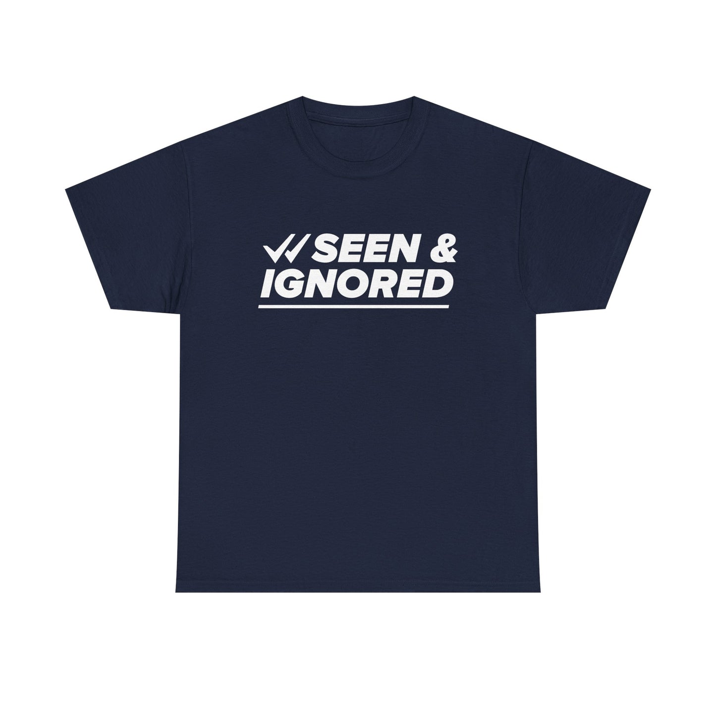 Seen & Ignored Unisex Heavy Cotton Tee