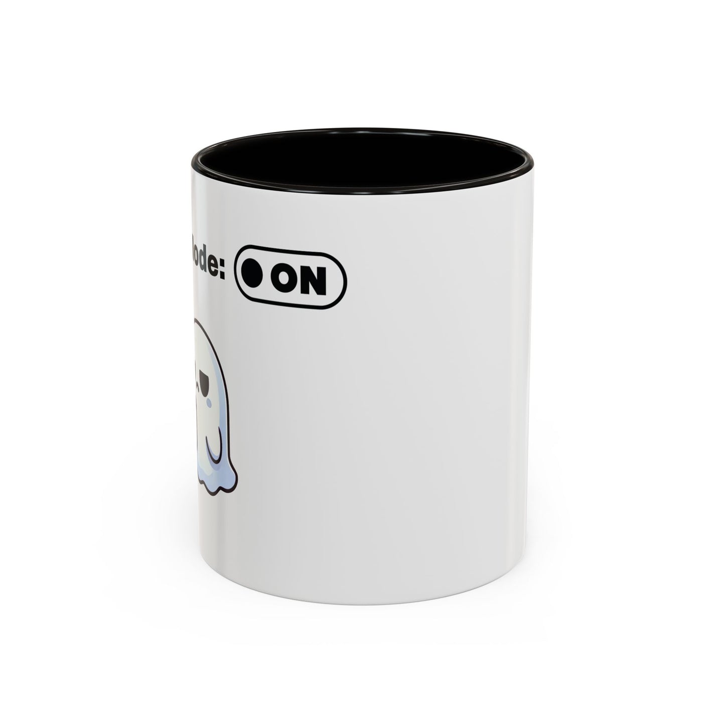 Ghost Mode Mug – Funny Introvert Coffee Mug for Anti-Social Souls & Quiet Mornings