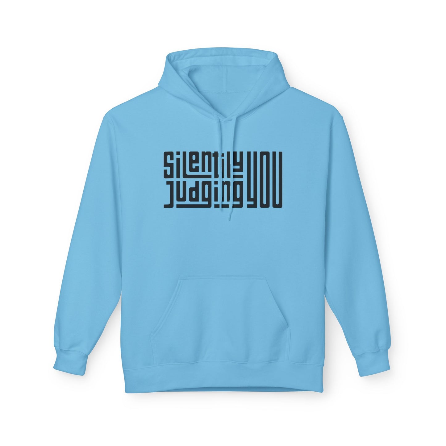 Silently Judging You Fleece Hoodie