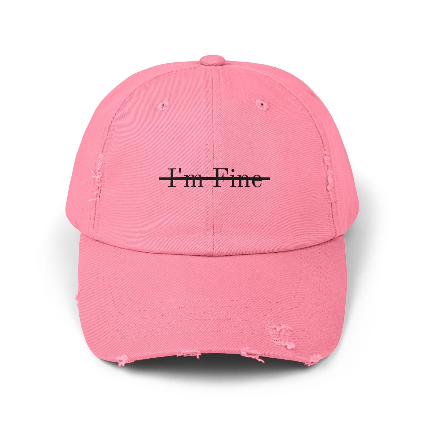 Im fine Distressed Cap