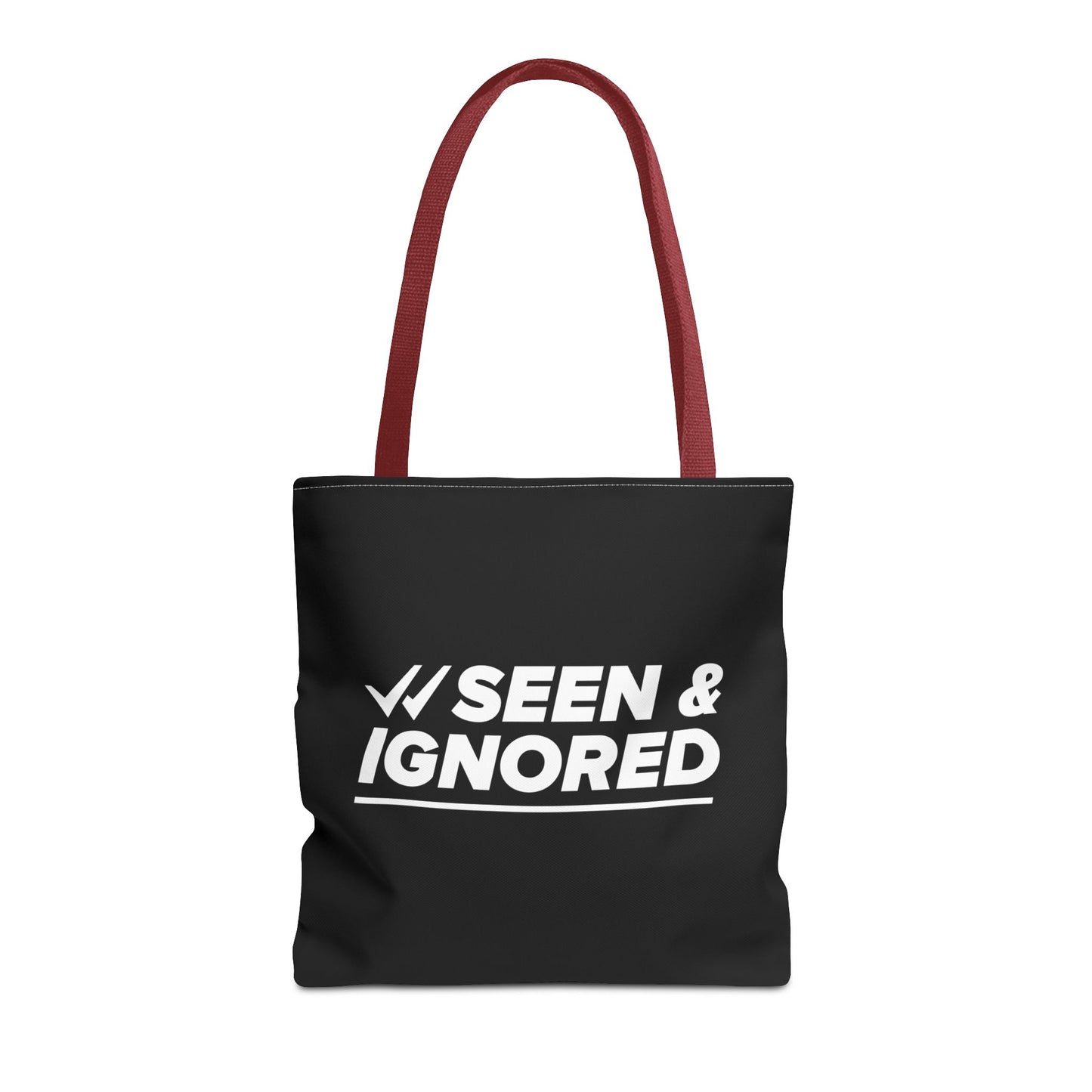 Seen & Ignored Tote Bag