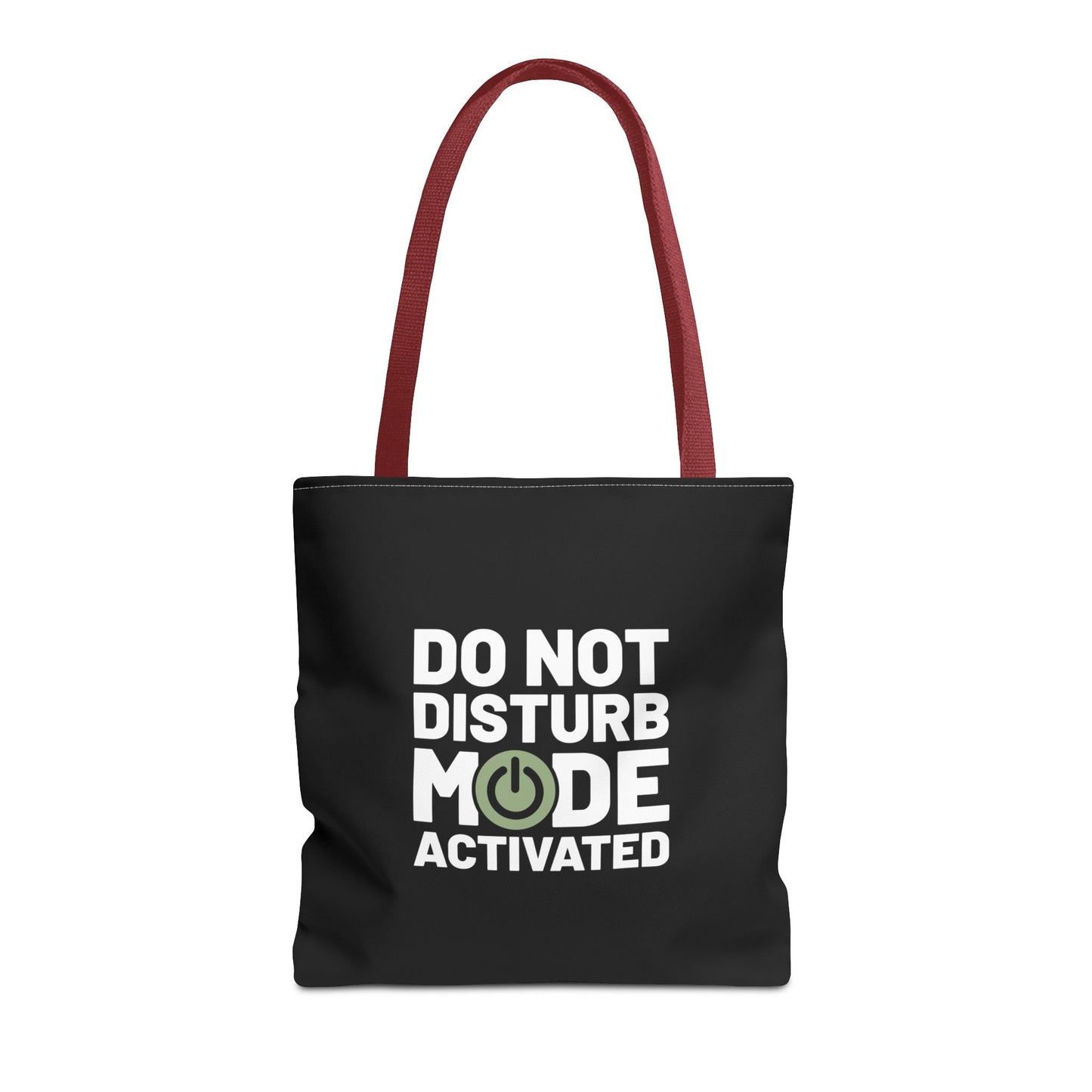 Do Not Disturb Mode Activated Tote Bag