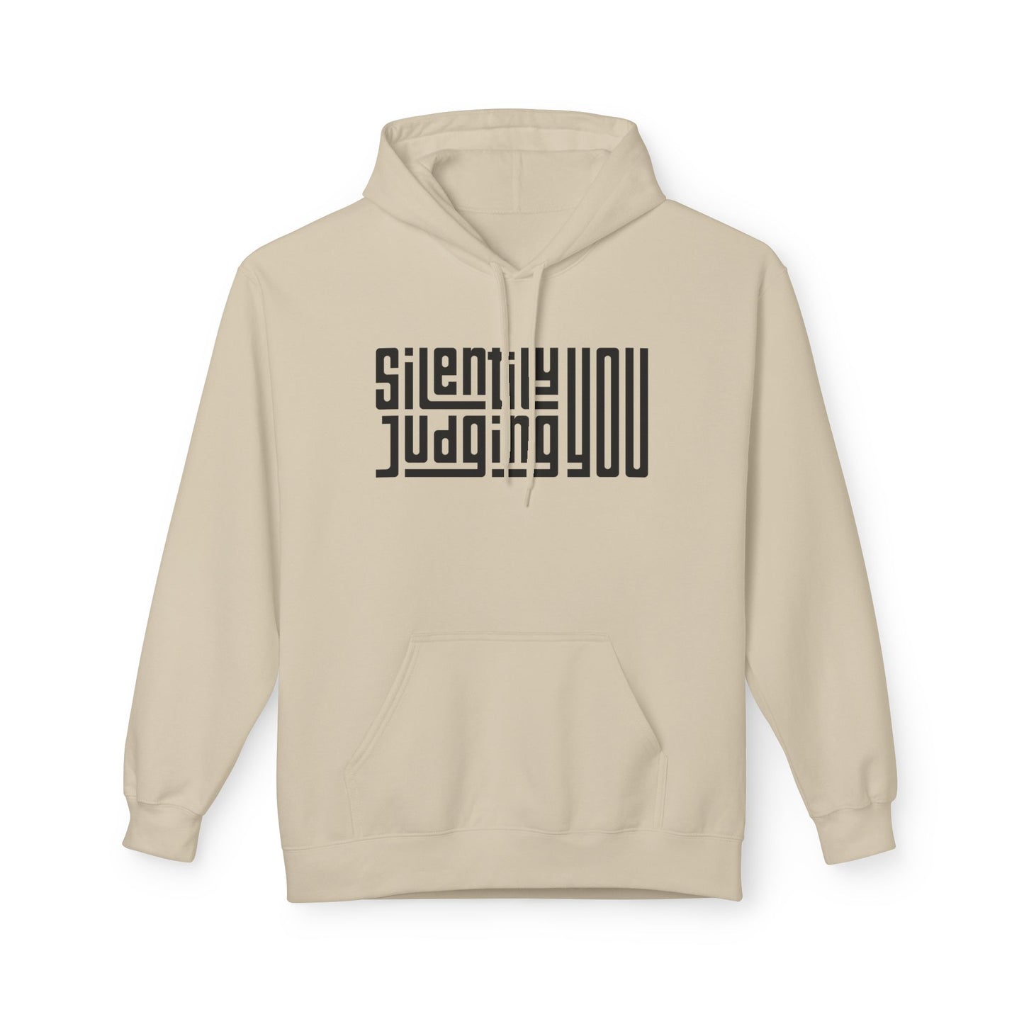 Silently Judging You Fleece Hoodie