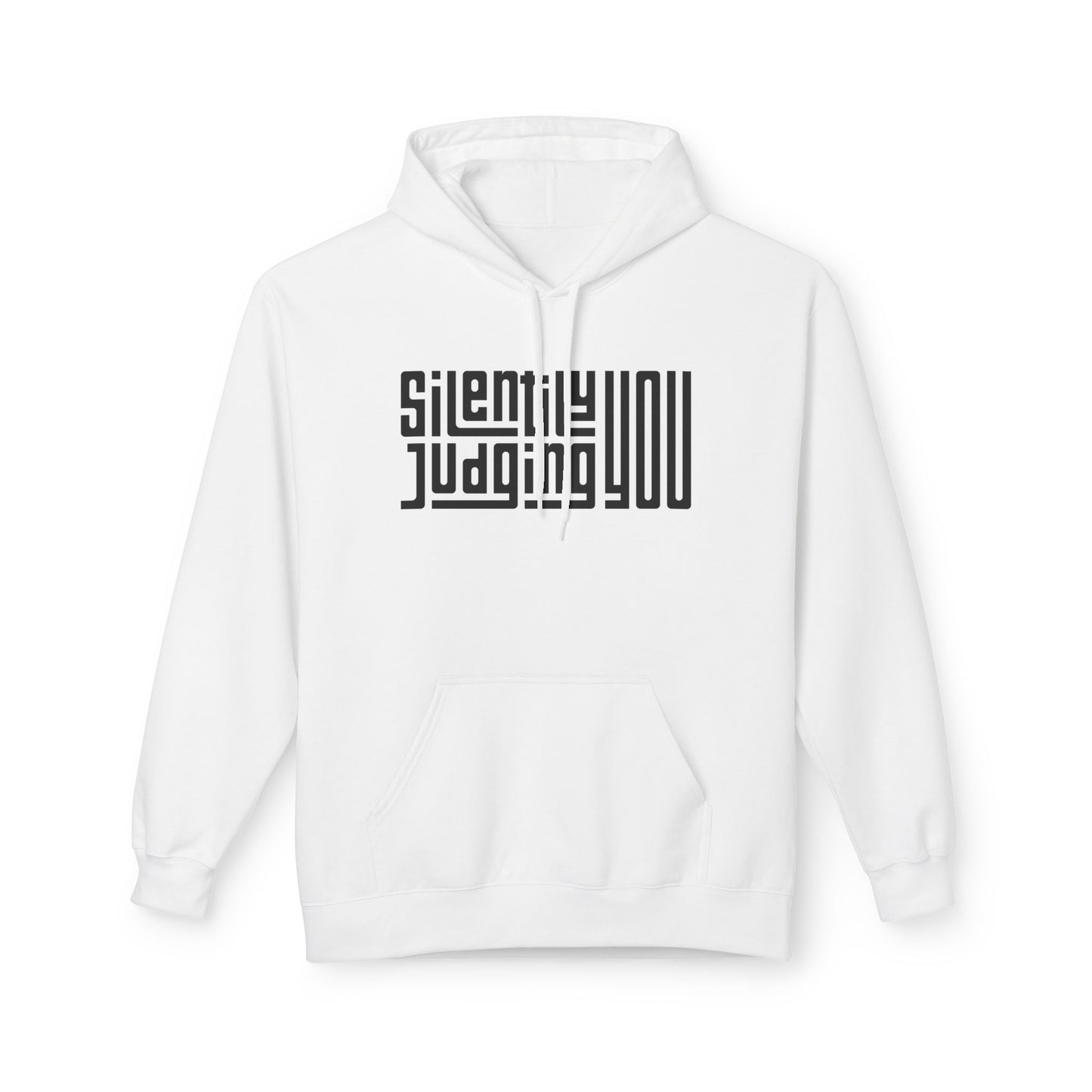Silently Judging You Fleece Hoodie