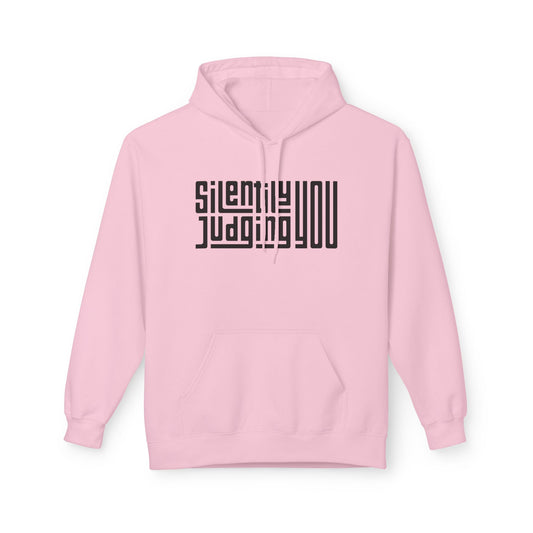 Silently Judging You Fleece Hoodie