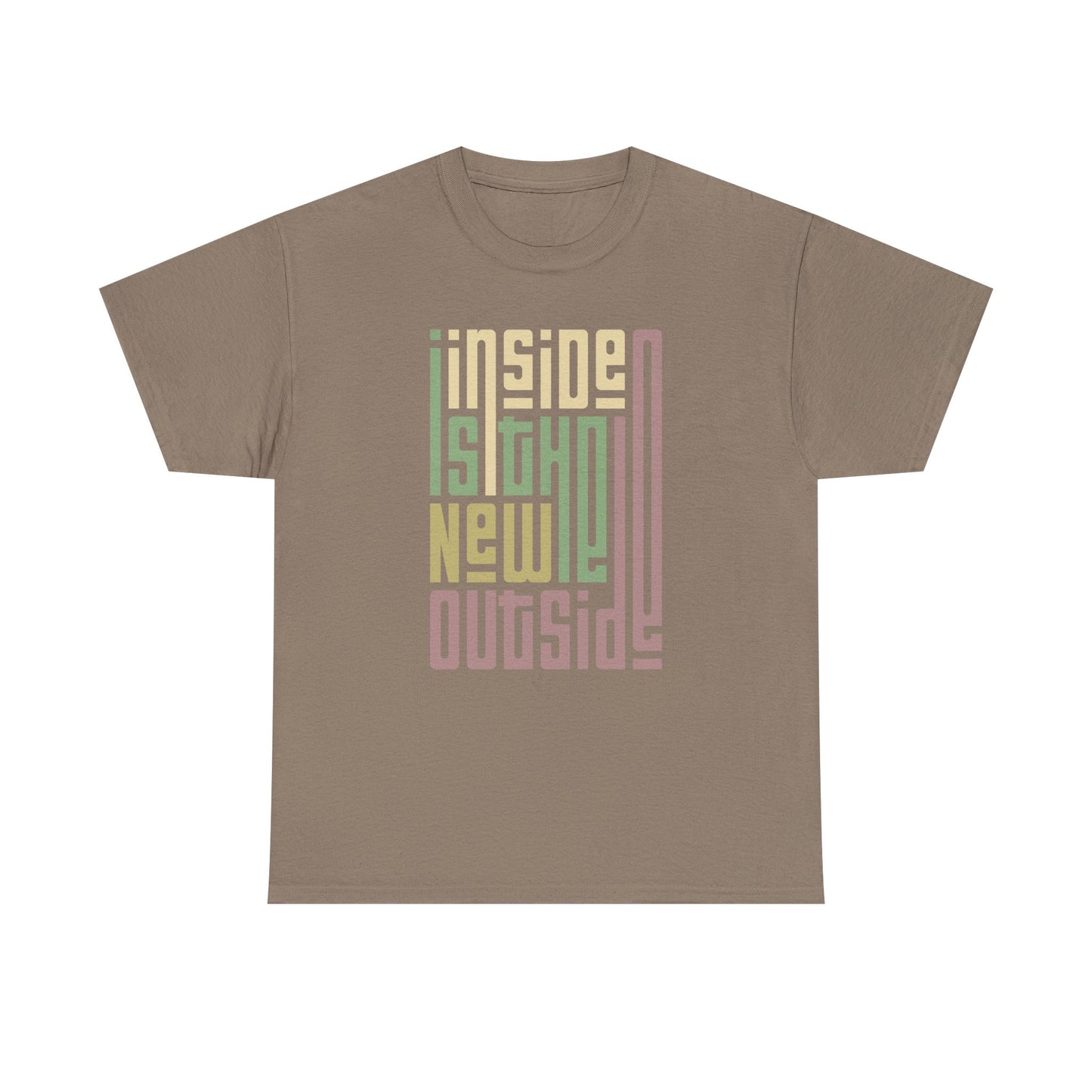 Inside is the New Outside Unisex Heavy Cotton Tee