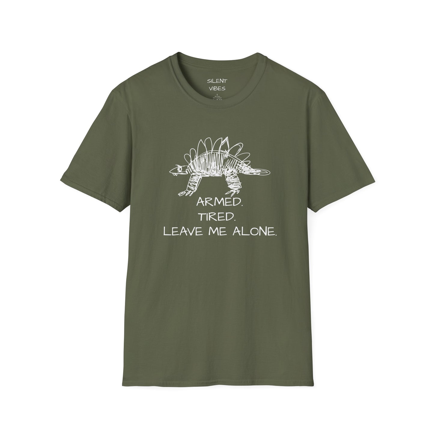 Armed Tired Leave Me Alone Tee