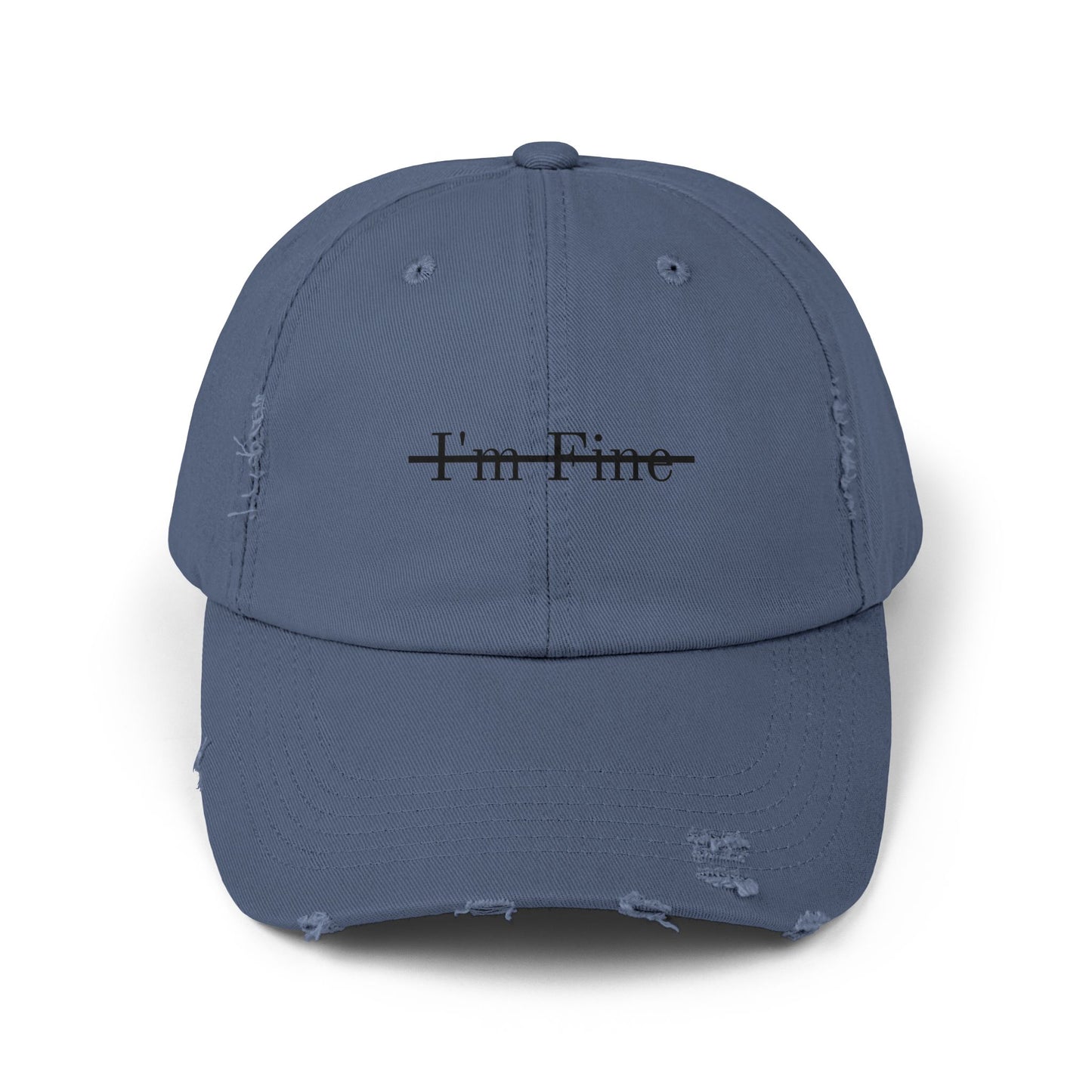 Im fine Distressed Cap