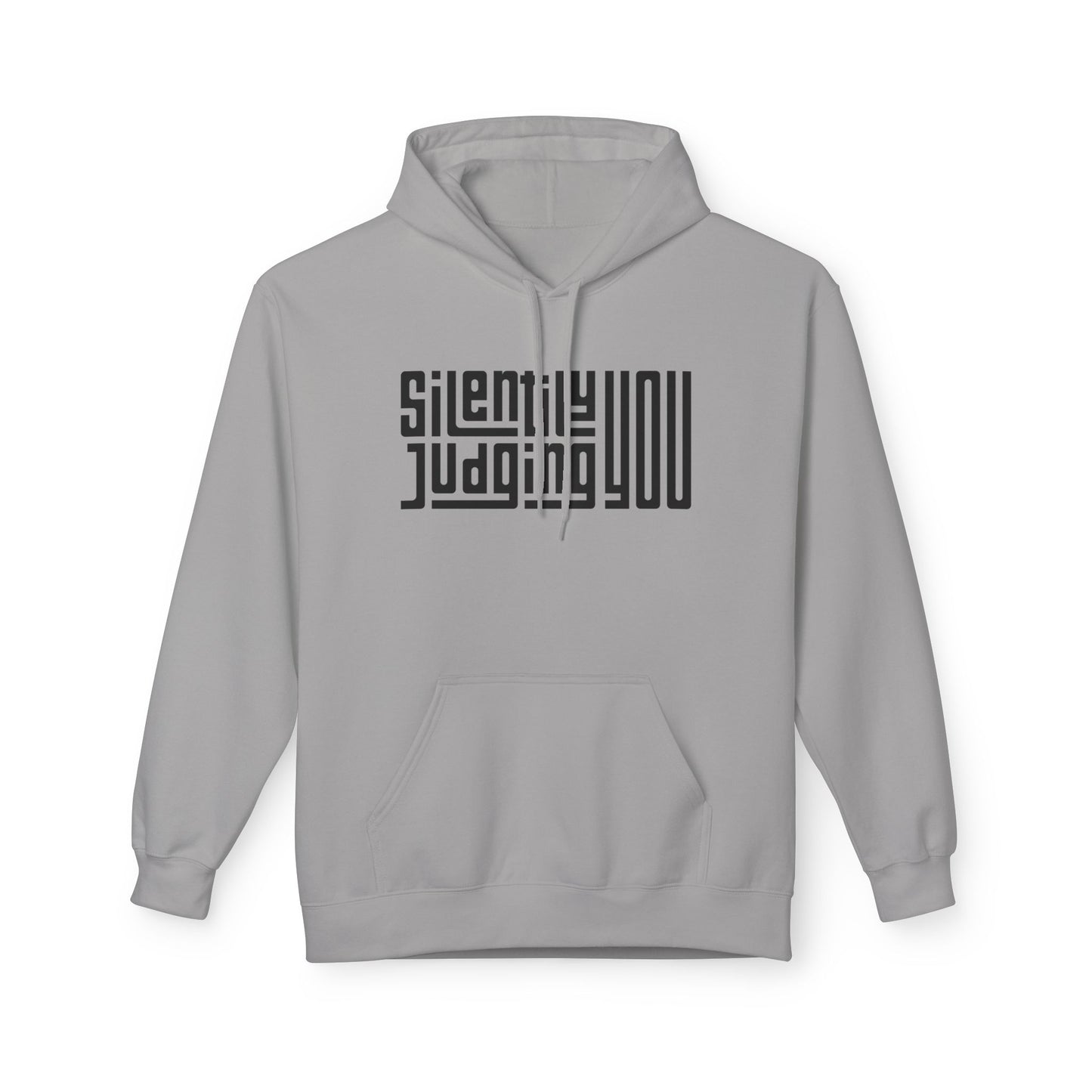 Silently Judging You Fleece Hoodie